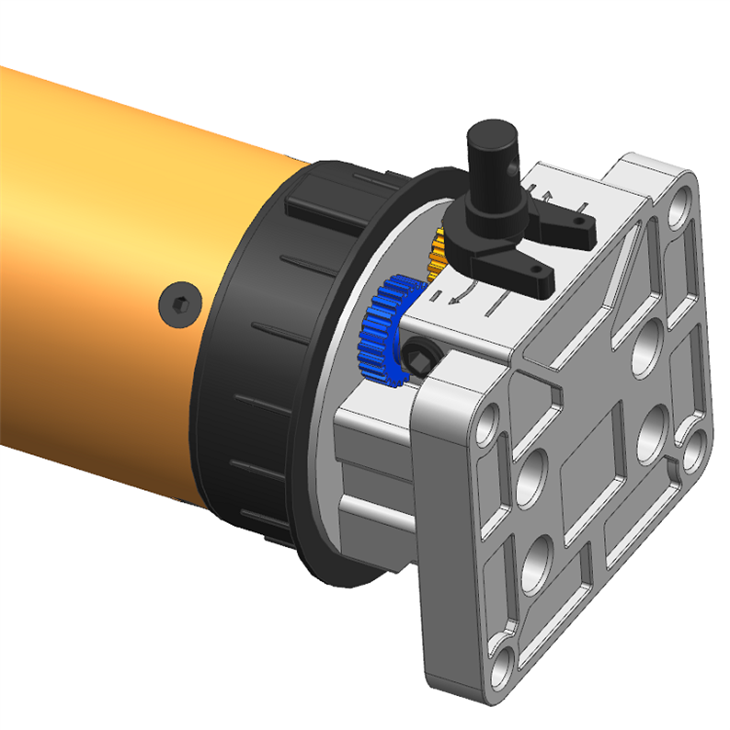 92mm Manual Tubular Motor factory